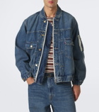 Sacai Denim bomber jacket