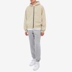 Cole Buxton Men's Zip Hoody in Washed Beige