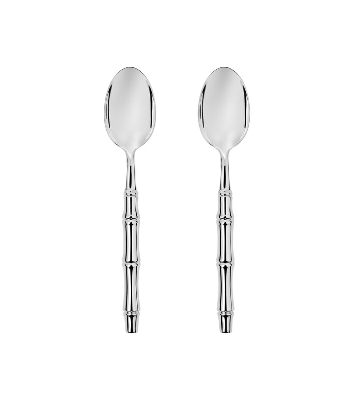 Photo: Gucci Set of 2 silver-plated spoons