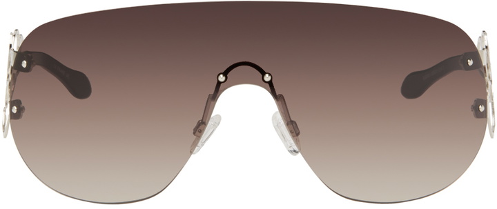 Photo: VAILLANT Silver & Brown TD Kent Edition Piscine Sunglasses