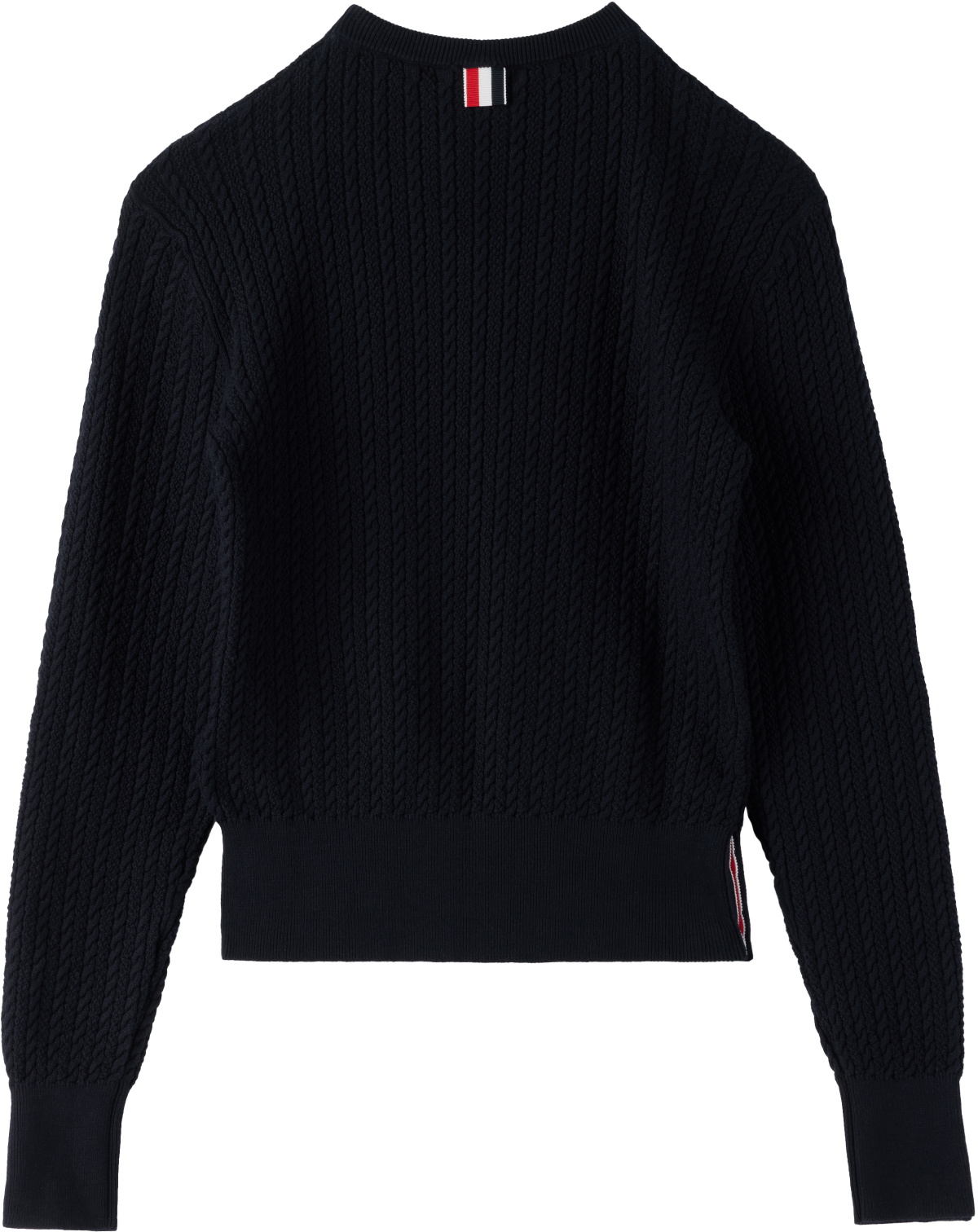 Thom Browne Baby Navy Cable-Knit Sweater