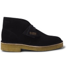 Clarks Originals - Suede Desert Boots - Black