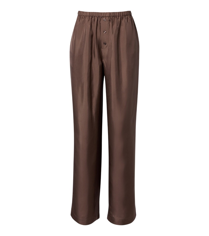 Photo: Róhe Silk straight pants