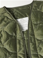 Museum Of Peace & Quiet - Rothco Logo-Embroidered Quilted Shell Liner - Green