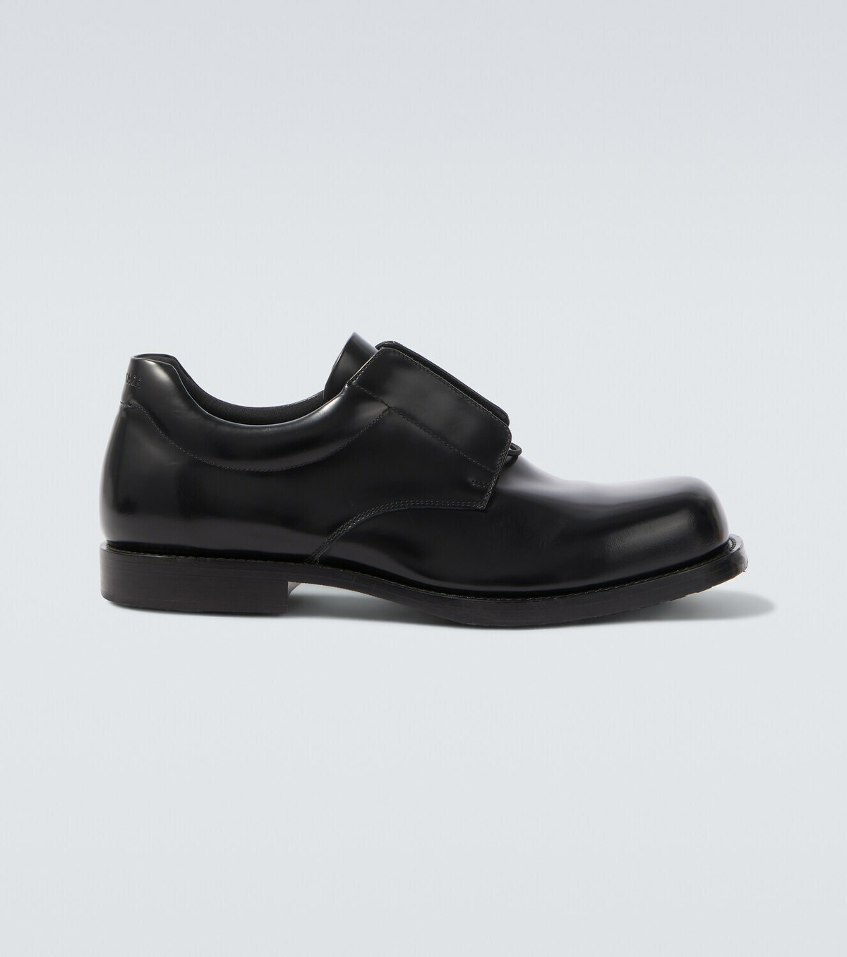Balenciaga Brushed leather Derby shoes