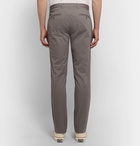 Club Monaco - Connor Slim-Fit Cotton-Twill Chinos - Anthracite