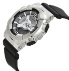 Casio G-Shock Alarm World Time Quartz Analog-Digital Silver Dial Ladies Watch GMS110-1A