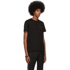 Alexander McQueen Black Mercerized Logo T-Shirt