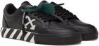 Off-White Black Low Vulcanized Sneakers