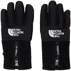 The North Face Black Denali Etip Gloves