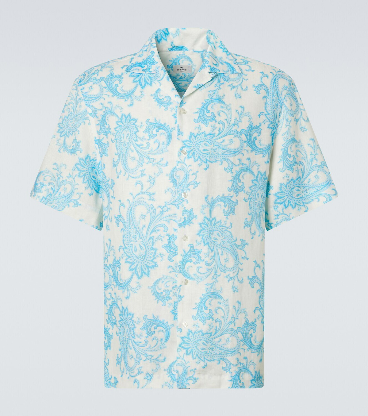 Etro Paisley linen shirt