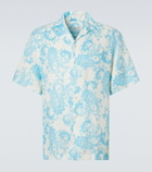 Etro Paisley linen shirt