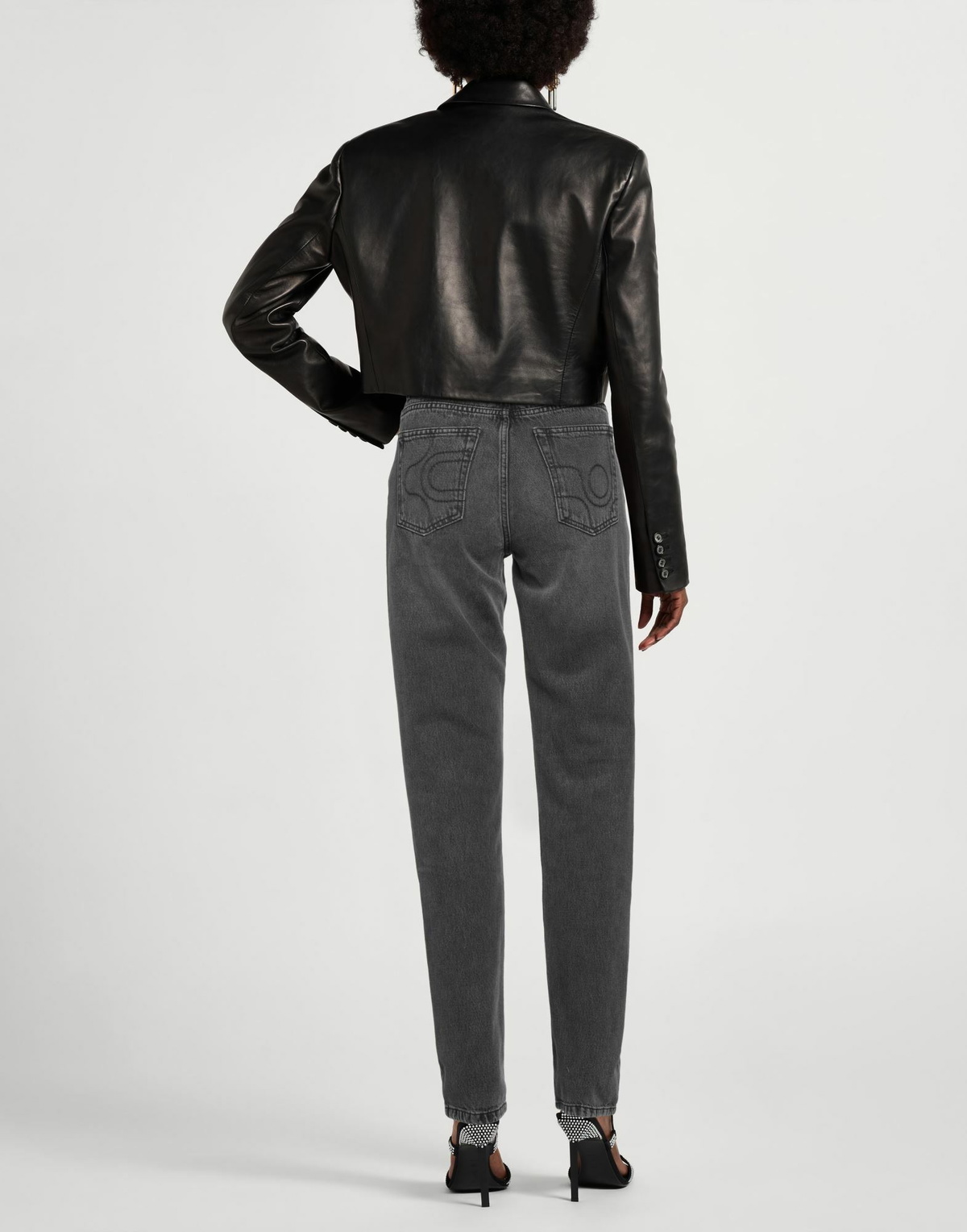 Eytys Womens Jeans in Black