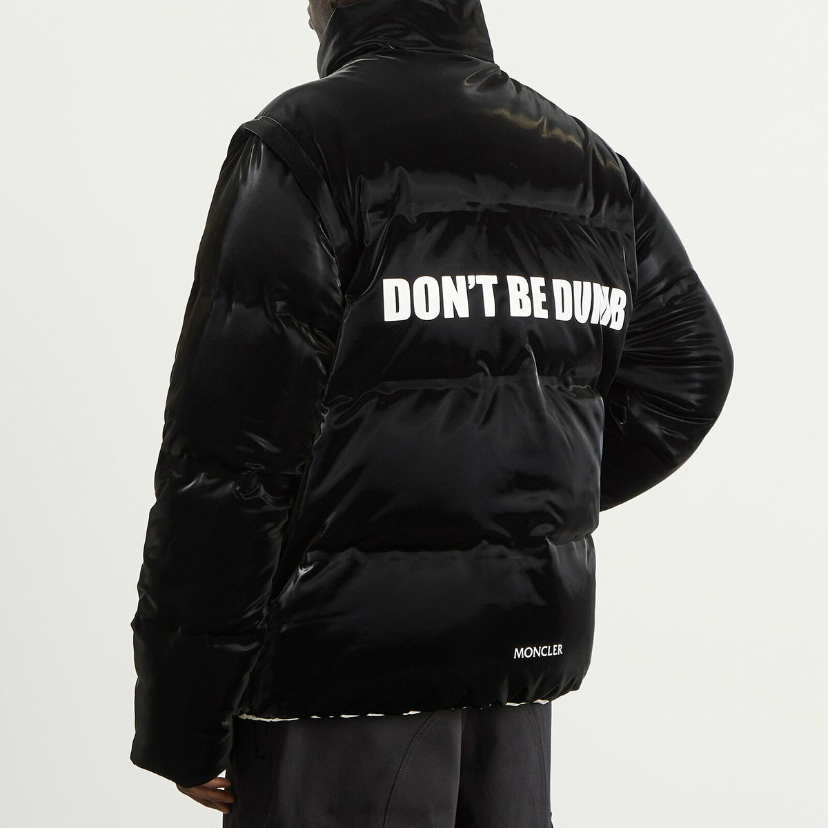 Moncler Men's Genius x AWGE Throttle Jacket in Black Moncler