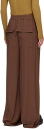 Rick Owens Brown Porterville Lido Trousers