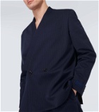 Kenzo Pinstripe cotton and linen jacket