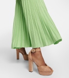 Jimmy Choo Delilah raffia platform sandals