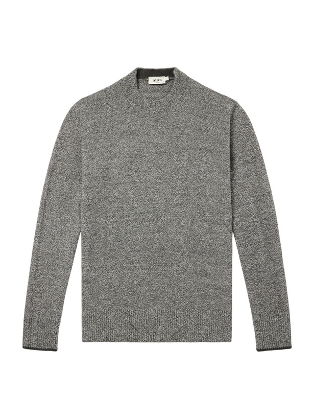 Photo: Altea - Wool and Cashmere-Blend Sweater - Gray