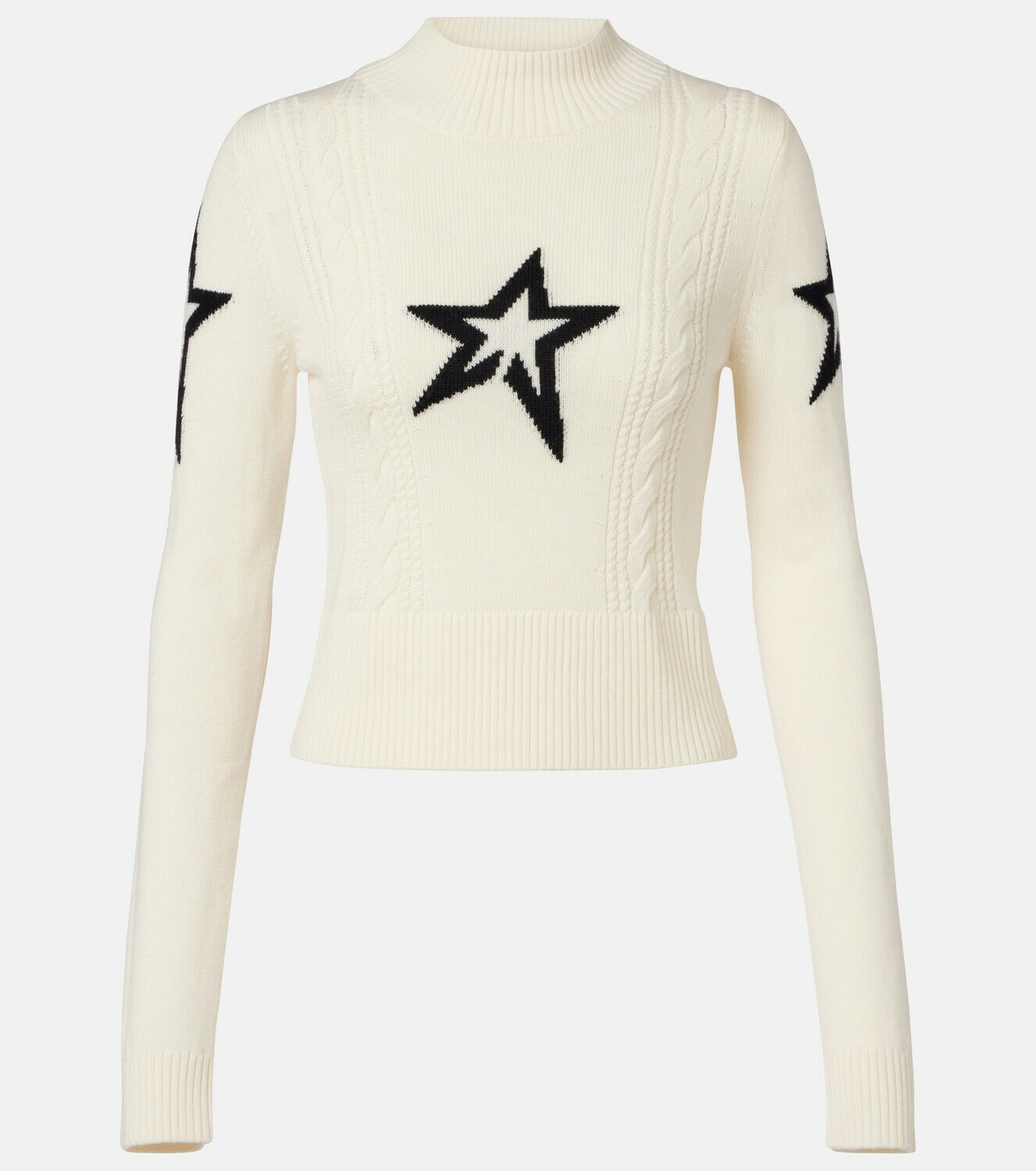 Perfect Moment Intarsia wool sweater