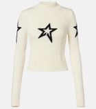 Perfect Moment Intarsia wool sweater
