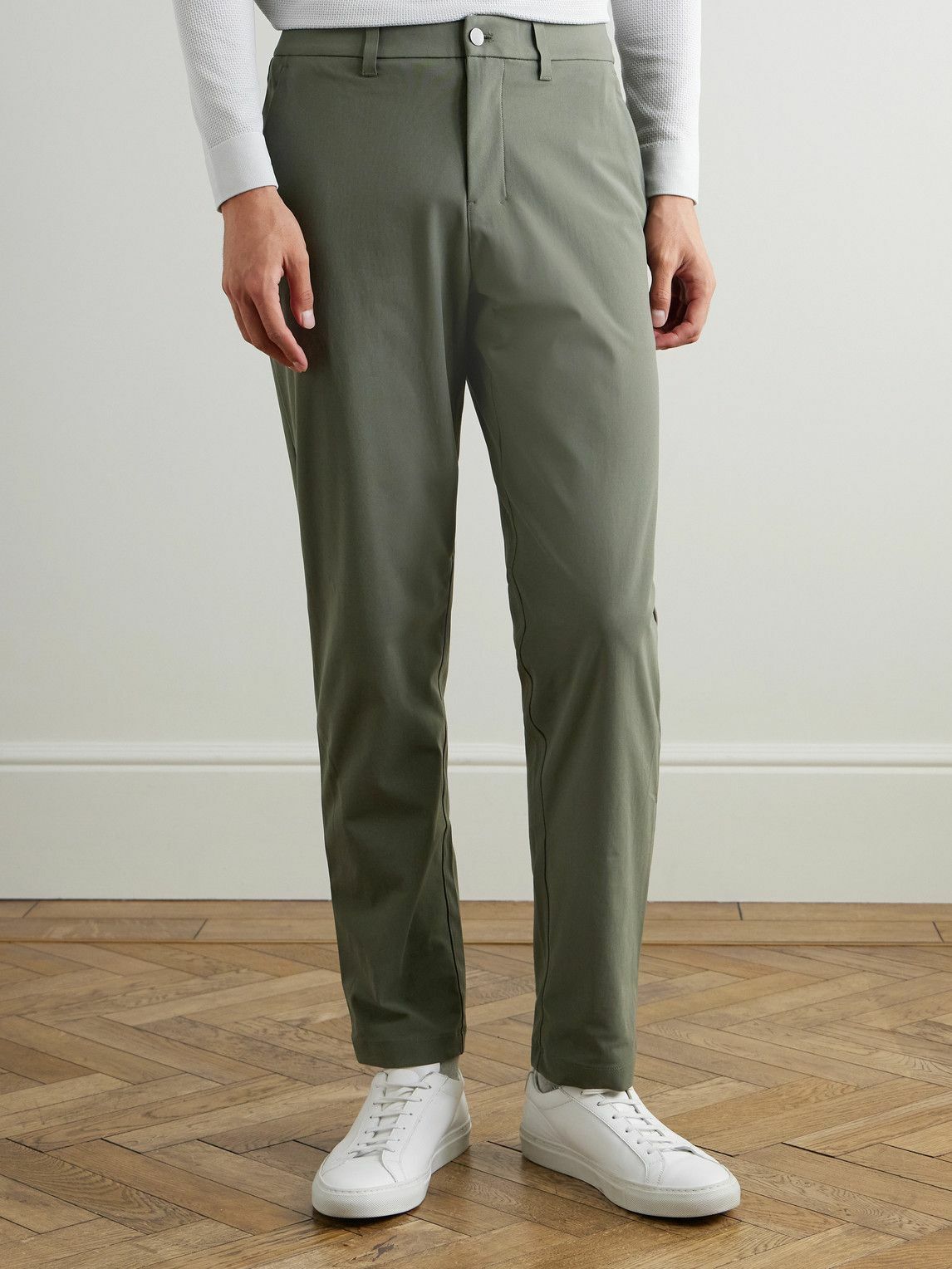 Lululemon - ABC Straight-Leg Warpstreme™ Golf Trousers - Green