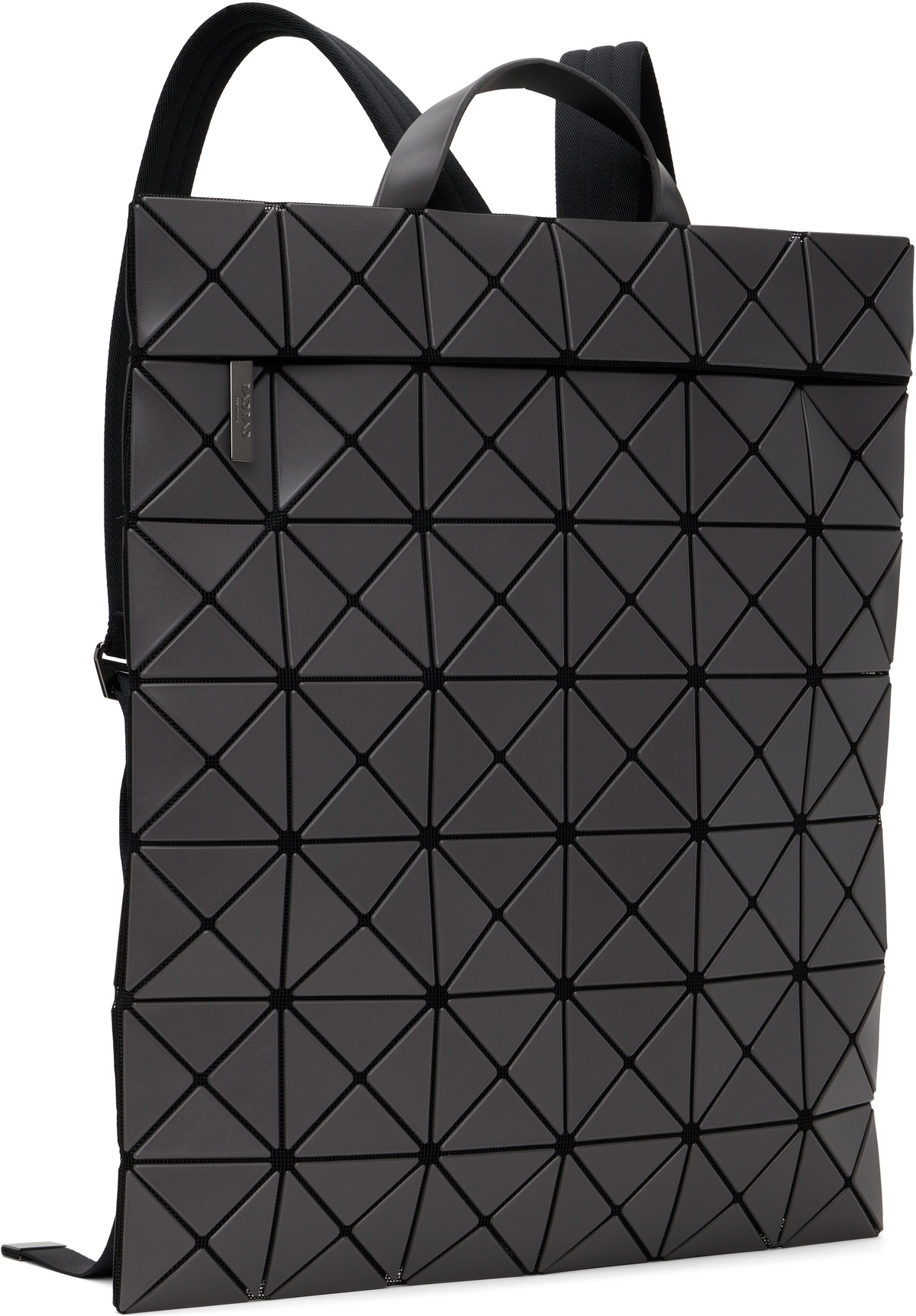 BAO BAO ISSEY MIYAKE Gray Flat Pack Backpack Bao Bao Issey
