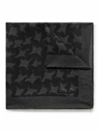 Mr P. - Printed Wool and Silk-Blend Voile Pocket Square