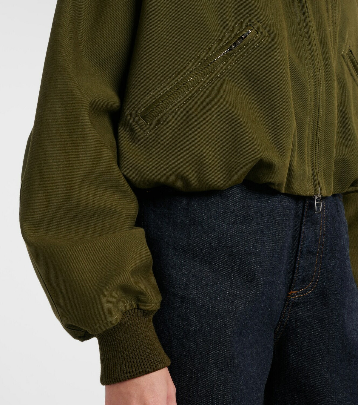 Givenchy Shearling-trimmed jacket