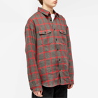 Visvim Men's Lumber Shirt in Charcoal