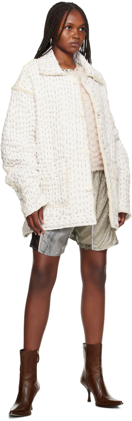 AIREI Gray Kantha Chore Jacket