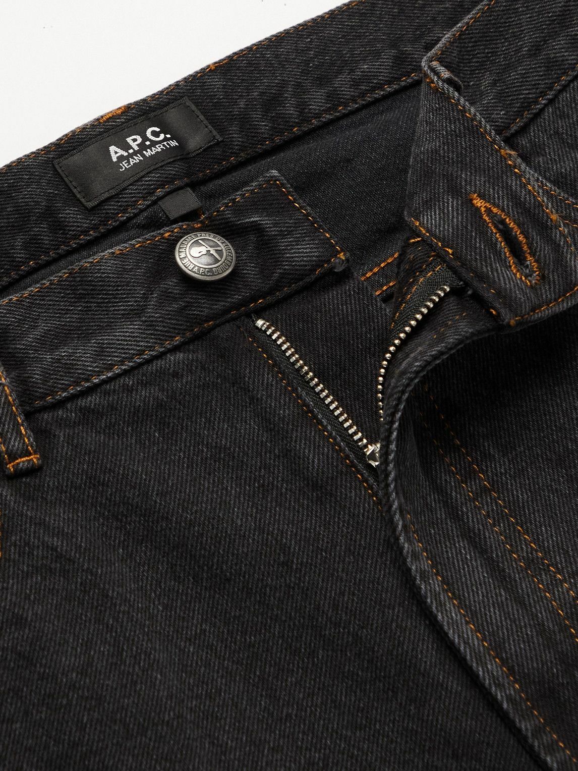A.P.C JEAN MARTIN ブラック デニム33 ポルトガル製 A.P.C JEAN MARTIN ブラック デニム33 ポルトガル製 A.P.C.