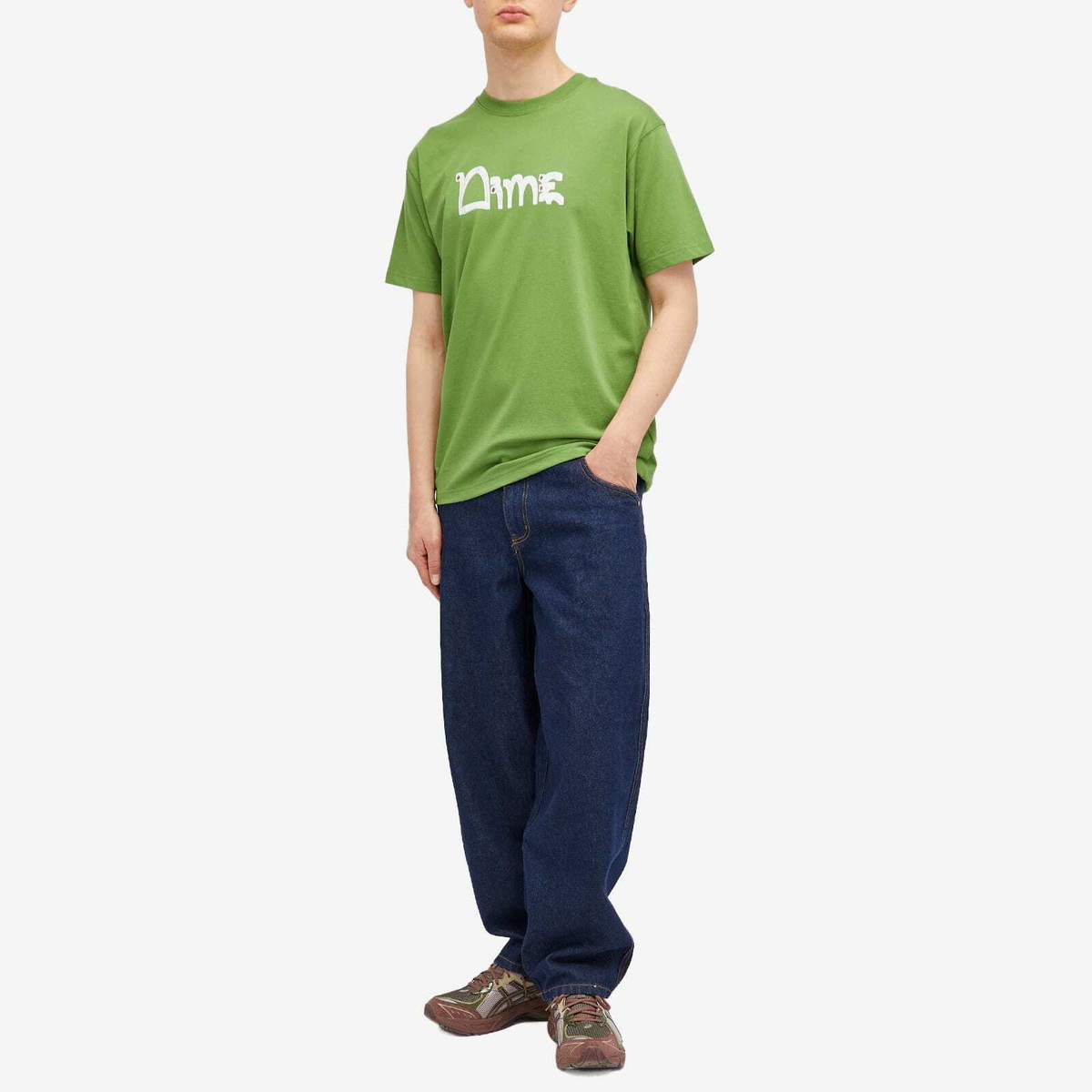 【DIME】 Winner T-Shirt / Fir Dime Men's Winner T-Shirt in Fir Dime