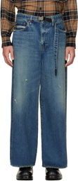 sacai Blue BEYONDEXX Jeans