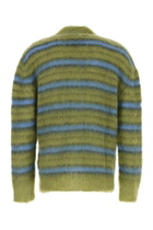 Marni Embroidered Mohair Blend Cardigan