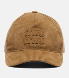 Miu Miu Cotton velvet baseball cap