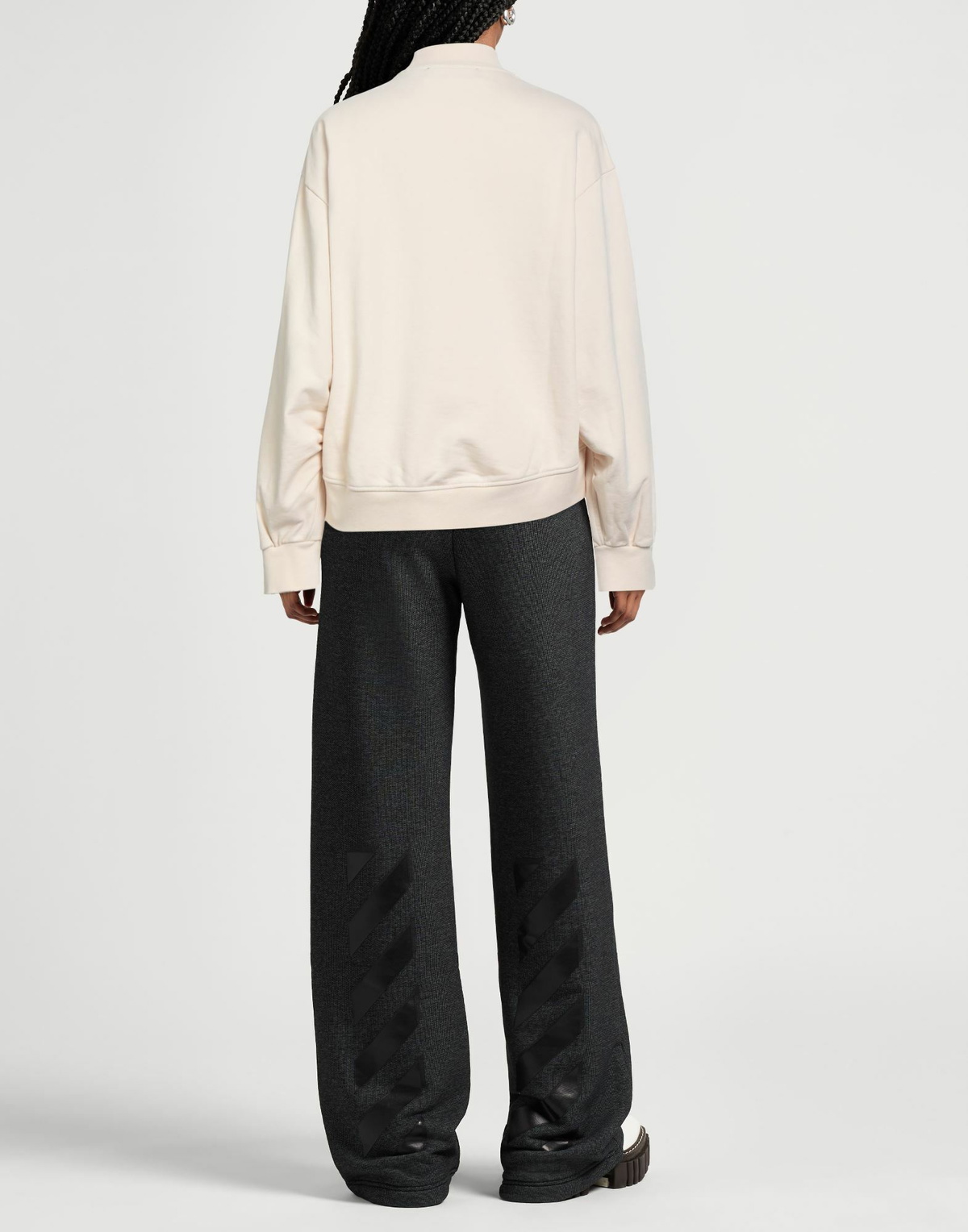Barrow Womens Sweatshirt Ivory