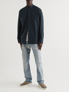 Fear of God - Grandad-Collar Cotton Shirt - Blue