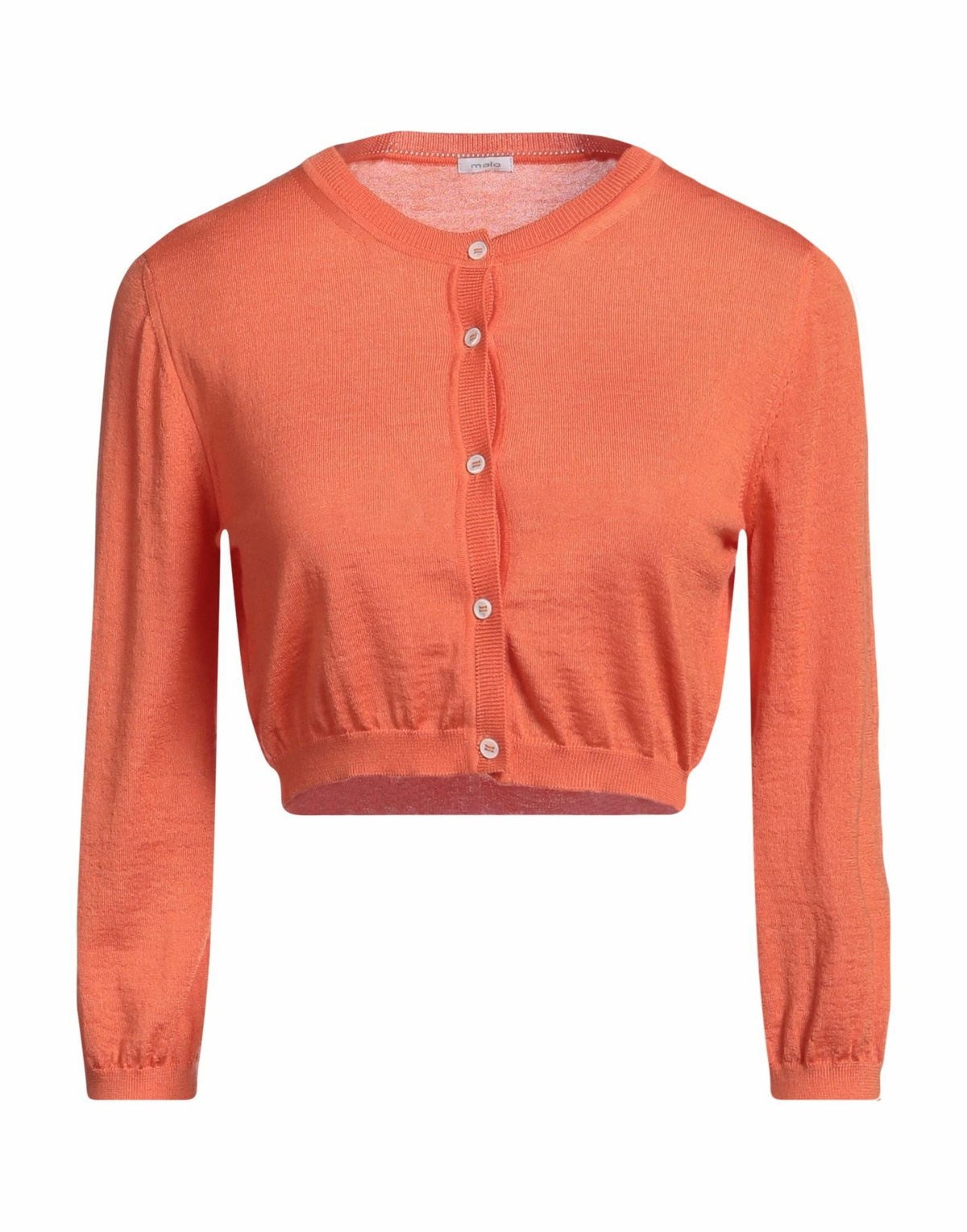 Malo Womens Cardigan in Orange
