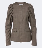 Ganni Wool-blend blazer