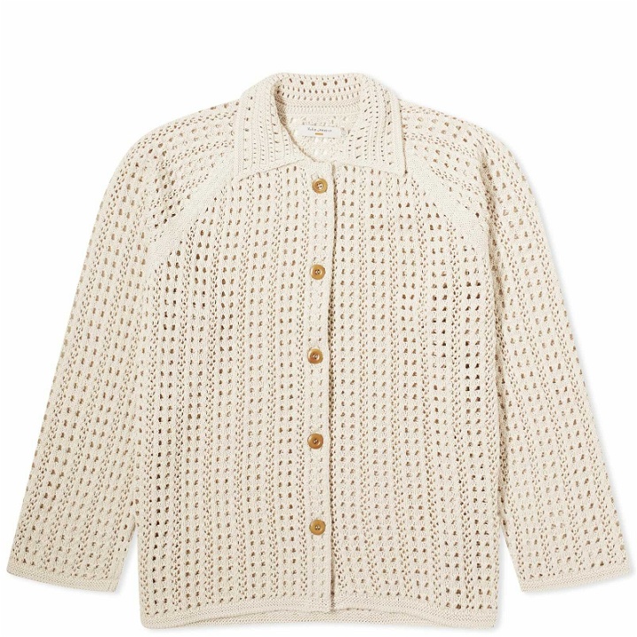 Photo: Nudie Jeans Co Women's Carina Crochet Top in Egg White