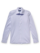 Peter Millar - Shoal Checked Cotton Shirt - Purple