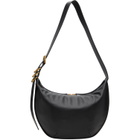 rag & bone Black Mercer Medium Leather Shoulder Bag
