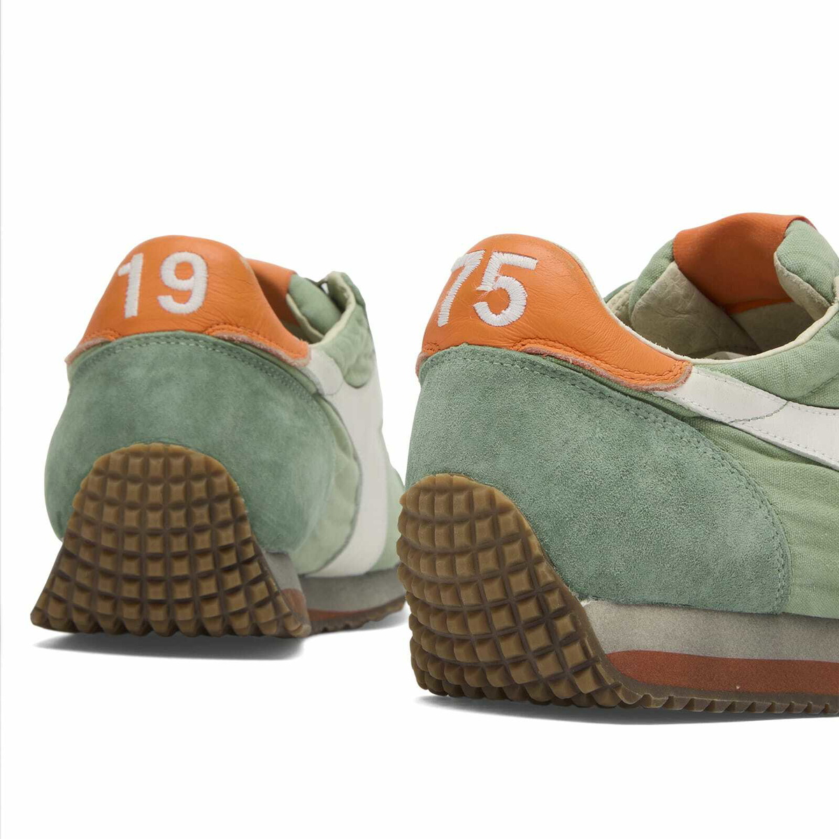 Diadora Men's Equipe Canvas SW Evo Sneaker in Green