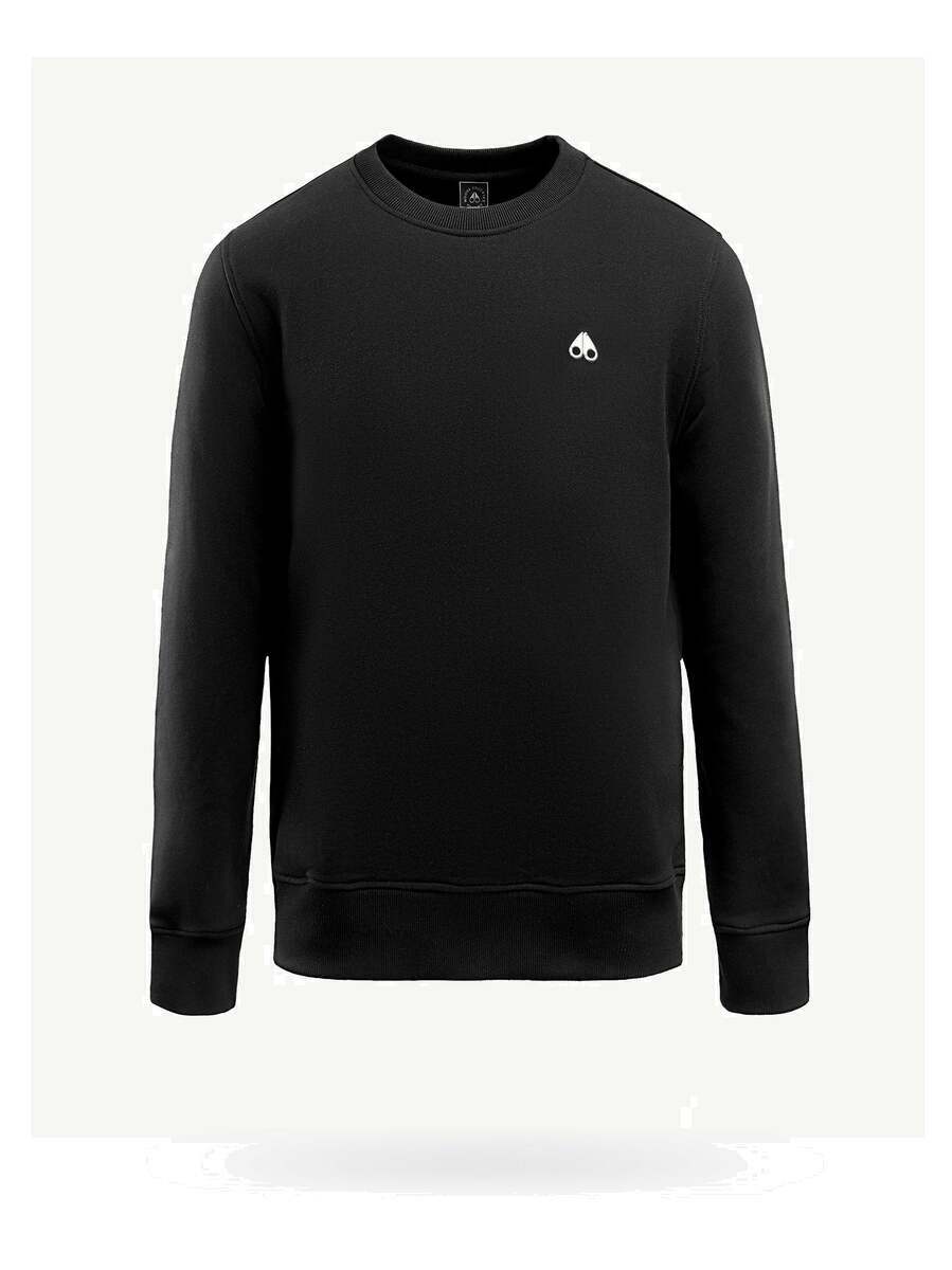 Moose Knuckles Hartsfield Cotton Sweatshirt Black Moose Knuckles