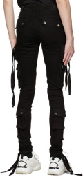 AMIRI Black Tactical Cargo Pants