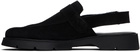 KLEMAN Black Cambuse V Sandals