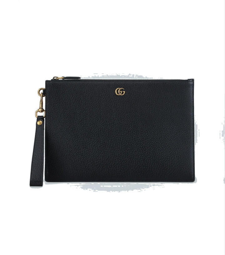 Photo: Gucci - GG Marmont leather pouch