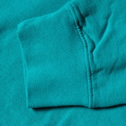 Sporty & Rich Crest Crew Sweat in Teal/White