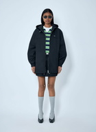 Prada Re-Nylon Hooded Belted Anorak Jacket