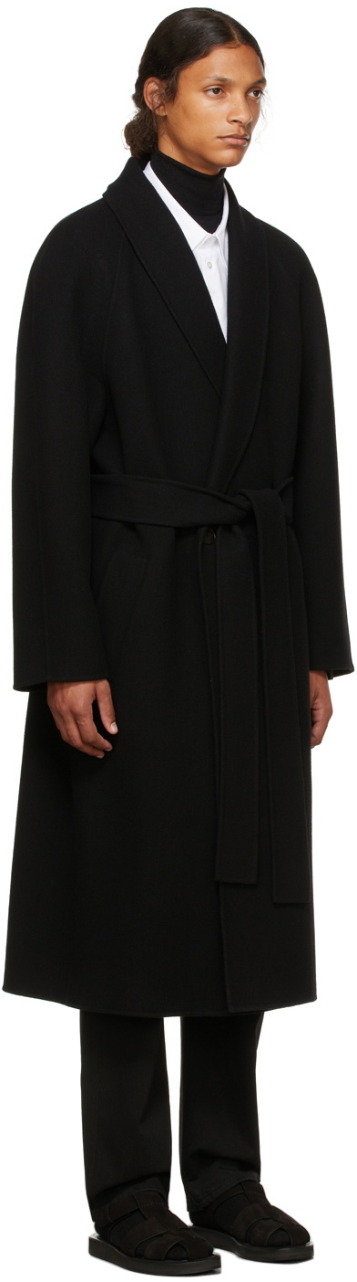 The Row Black Ferro Coat The Row